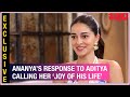 Ananya Panday reacts to Aditya Roy Kapur calling her the ‘Joy of his life’