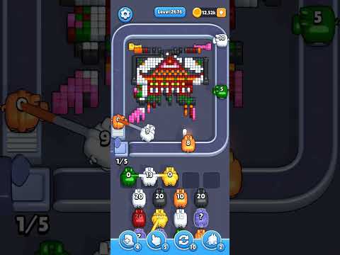Pixel Flow Level 2676 Walkthrough