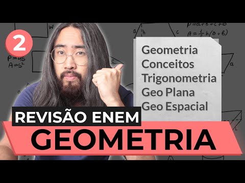Revisão Matemática 2 - Geometria, Trigonometria, Plana e Espacial