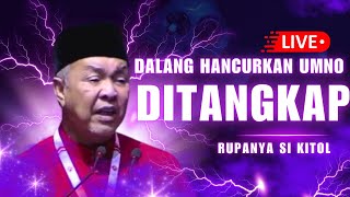 Download lagu DALANG RANCANG HANCURKAN UMNO DITANGKAP : Rupanya ada si kitol dalam umno mp3