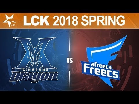 KZ vs. AFS | Grand Final | LCK Spring | KING-ZONE DragonX vs. Afreeca Freecs (2018)