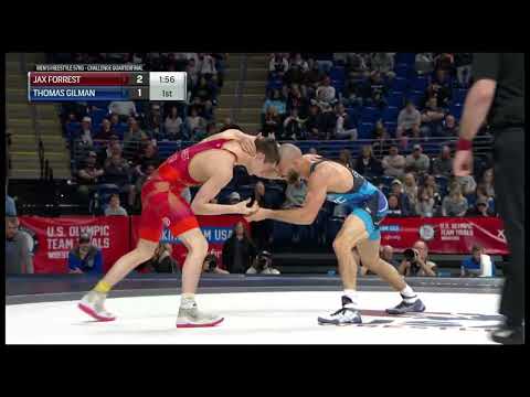 Forrest, Jax vs Gilman, Thomas | 57 kg Quarter-Final | 2024 US Olympic Team Trials