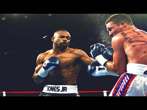 Roy Jones Jr vs Clinton Woods - Highlights (UNTOUCHABLE)