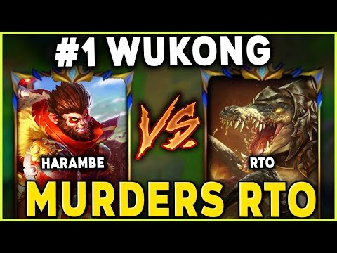 RANK 1 WUKONG WORLD MURDERS BEST RENEKTON NA (IN CHALLENGER) - League of Legends