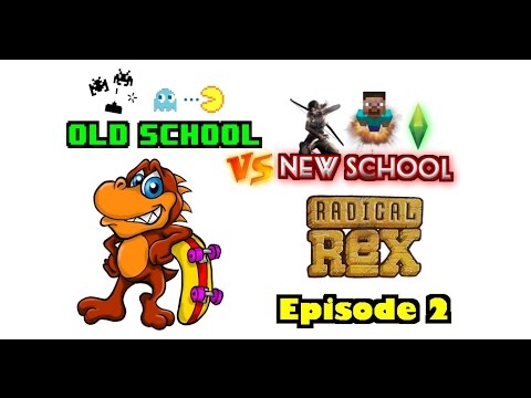 Old School Vs. New School - Radical Rex (Sega Genesis)