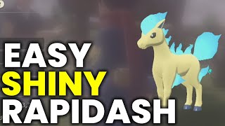 How To Easily Get A Free Shiny Rapidash | Pokemon Legends Arceus