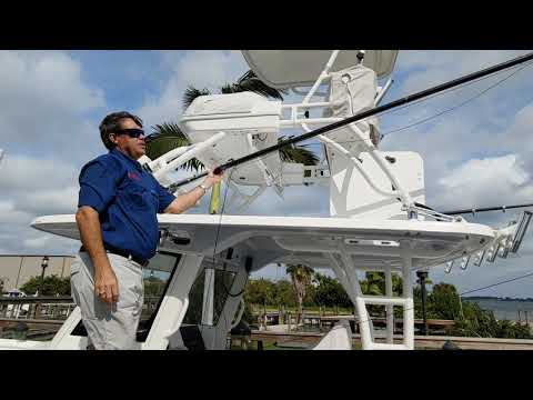 How to rig monofilament double rigged Outriggers