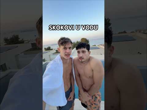 Napokon skokovi u vodu!🫣#balkan #shorts