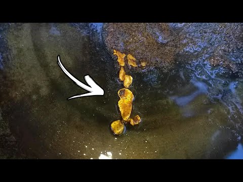 VEJA como se FAZ PARA ENCONTRAR PEPITAS DE OURO DE UM JEITO FÁCIL