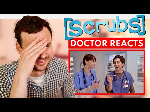 Real DOCTOR reacts to SCRUBS "My Student"