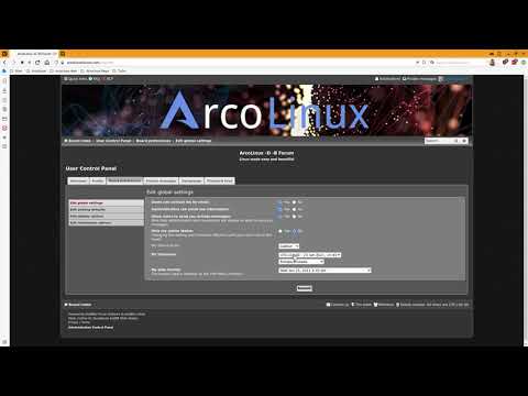 ArcoLinux : 2036 Use the dark carbon theme on our forum https://arcolinuxforum.com