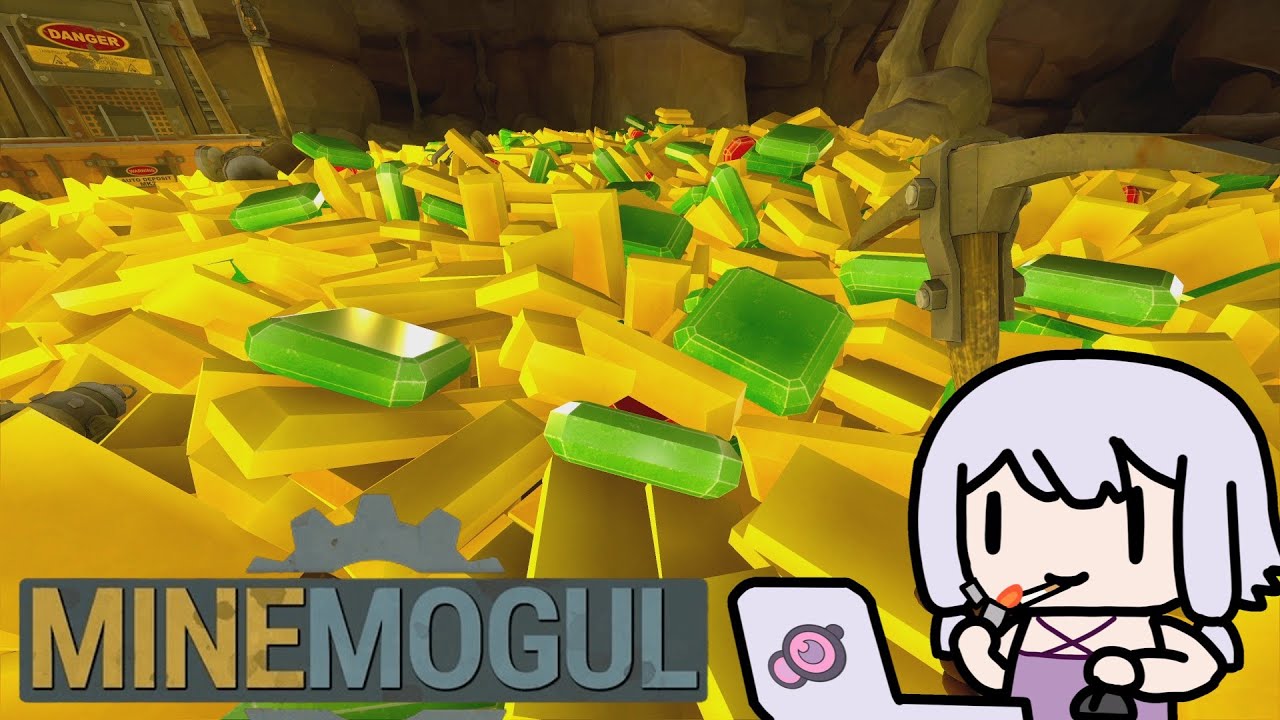 【MineMogul】全自動鉱山で100万ドル稼ぐ