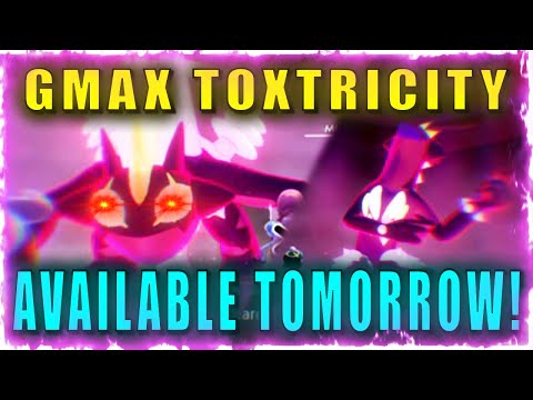 GMAX Toxtricity Announced! DONT PAY FOR MAX RAID BATTLES IN POKEMON SWORD AND SHIELD