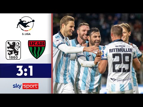 2 Eigentore! Glückstag für 1860! | TSV 1860 München - 1. FC Schweinfurt | Highlights - 3. Liga 25/26