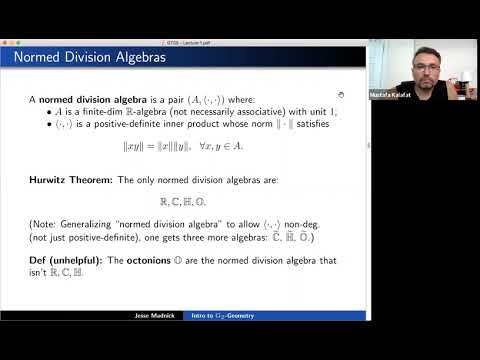Jesse Madnick 1 - Holomorphic curves in the 6-sphere.