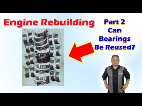Rebuilding a 440 MOPAR 512 Stroker Engine Part 2 Reusing Bearings