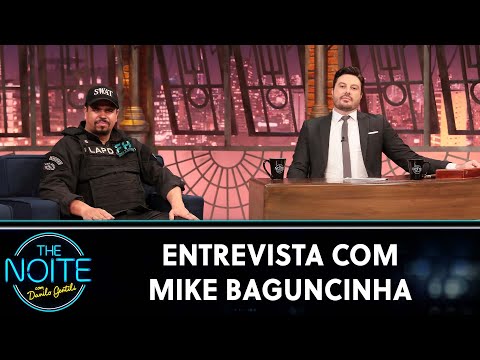 Entrevista com Mike Baguncinha, o Comandante Falcone | The Noite (01/04/24)