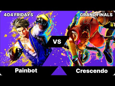 4o4 Fridays SF6 - Painbot(Luke) vs Crescendo(Kimberly)