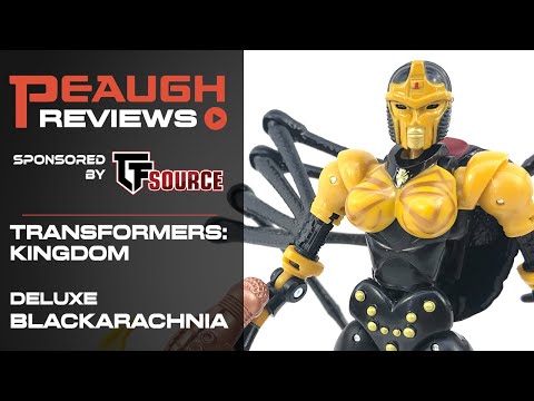Video Review: Transformers: Kingdom - Deluxe BLACKARACHNIA