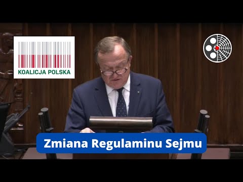 Jan Łopata krytycznie o zmianach regulaminu Sejmu w druku 2805