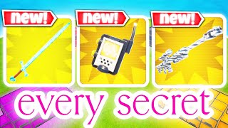 how to get every secret in 3v3v3v3 go goated