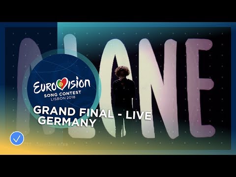 Michael Schulte You Let Me Walk Alone Germany Live Grand Final Eurovision 2018