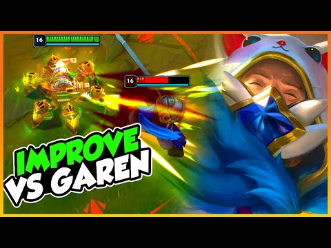 Urgot Main shows you how to beat Garen! (double gameplay Commentary)