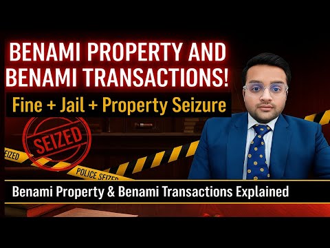 Benami Property and Benami Transactions - BENAMI TRAP! Jail + Property Seizure | Full Act Explained