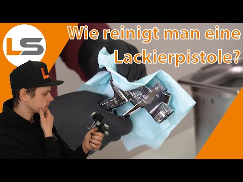 How to clean your spray gun properly | LACKSTORE