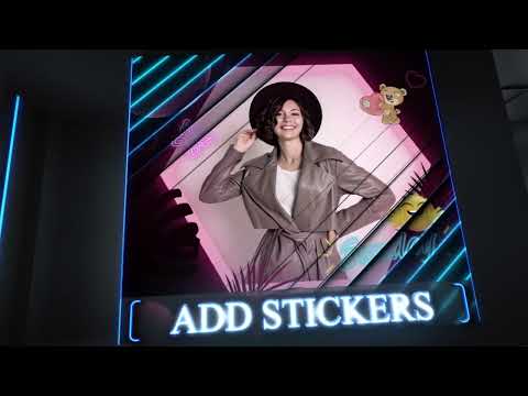 Light Text Photo Editor App Video