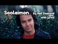 Soolaimon by Neil Diamond with lyrics