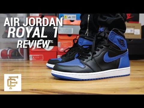 AIR JORDAN 1 ROYAL 2017 REVIEW