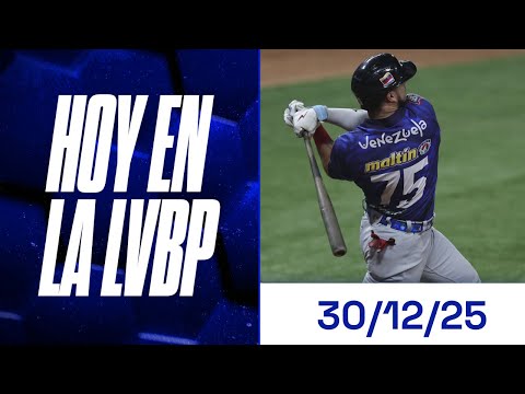 Tigres de Aragua forced a second and decisive game for the wild card | TODAY IN THE LVBP 12/30/2025
