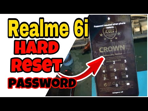How to Hard Reset Realme 6i (RMX2040) || Password Remove