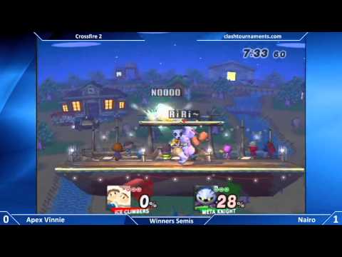 Crossfire 2 - Nairo vs Apex Vinnie - Winners Semis - SSBB