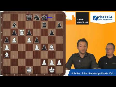 Die Schachbundesliga Show mit GM Ilja Zaragatski und IM Jonathan Carlstedt