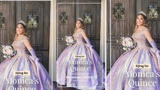 Monica’s Quince - Dj Rob Mix - Houston, Tx
