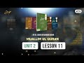 lesson 11 of unit 2i muallim ul quran by dr. ubaid ur rahman bashir