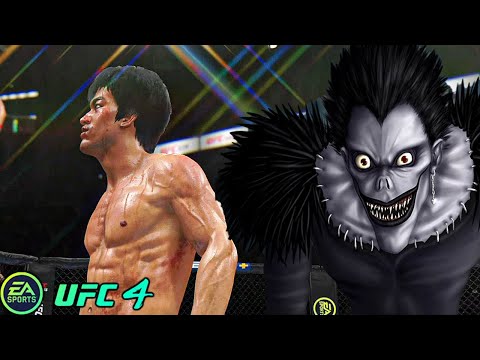 UFC 4 | Bruce Lee VS Shinigami(Death Note) |  EA SPORTS UFC 4