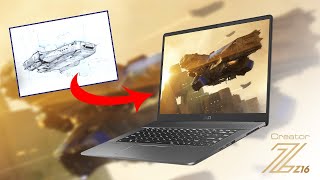 Video 2 of Product MSI Creator Z16 A11U 16" Laptop (11th-gen Intel, 2021)