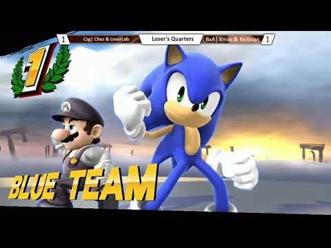 CB18 Doubles  - Chez & LoserLab Vs. Xmas & KeJovan SSB4 Losers Quarterfinals