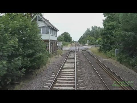 Peterborough to Lincoln via Spalding – Hastings DEMU cab ride — 1 July 2017 – audio from back cab