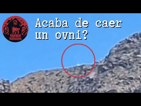 ¿Acaba de caer un ovni?