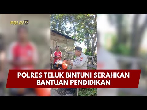 PRESISI UPDATE : POLRES TELUK BINTUNI SERAHKAN BANTUAN PENDIDIKAN 18/01/26 (13.00)