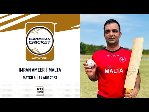 POTM: I.Ameer - ROM vs MAL | Highlights | ECN Continental Cup T20I | 19 Aug 2023 | ECN23.057