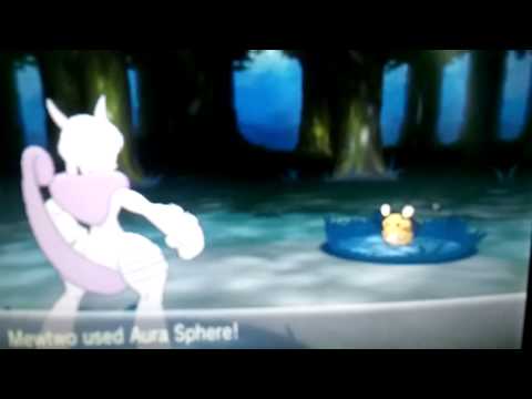 The dedeni win. Lv. 14 dedeni vs lv. 74 mewtwo