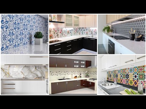 Modern Kitchen Tiles Design 2023 || Tile Design for kitchen || kitchen Tiles