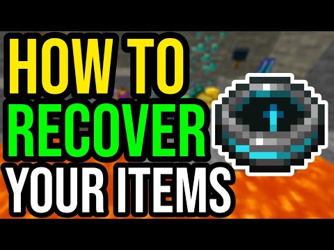 VIPmanYT - How To Get Your Minecraft Items Back After You Die WITHOUT Knowing Coordinates!