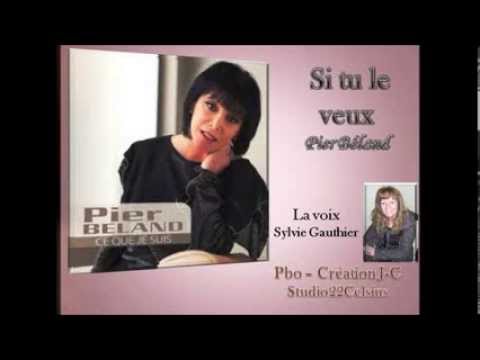 Si tu le veux - Pier Béland (Cover avec Paroles) Sylvie Gauthier