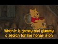 Winnie The Pooh The Tummy Song Sing Along Lyrics